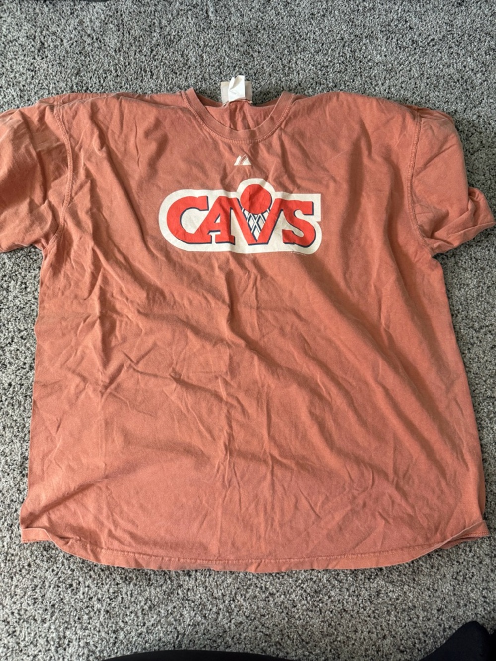 NBA Hardwood Classics Tee in Coral Rust